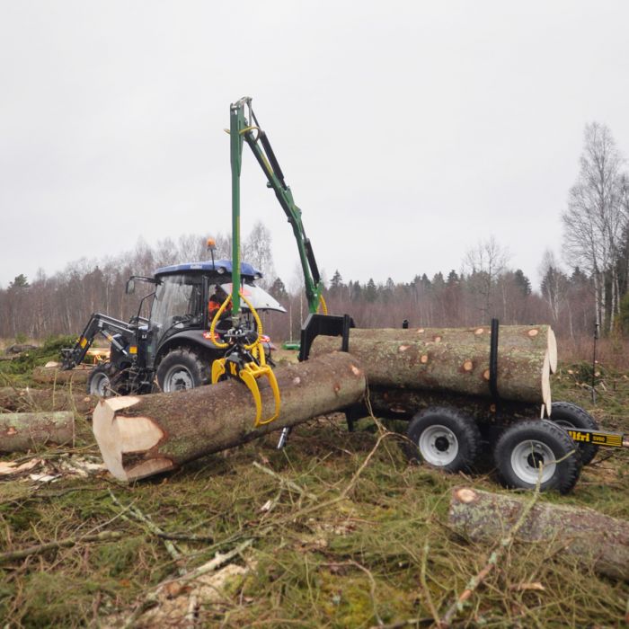 6 tonnin metsävaunu, paketti 1