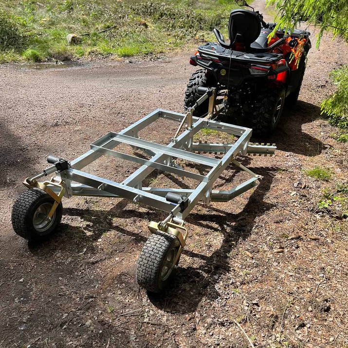 Mönkijän 3-teräinen tielana sähköisellä korkeussäädöllä