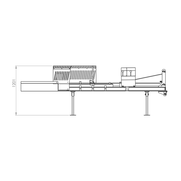 Halkaisukone, traktorikäyttöinen, 7 tonnia, 110 cm