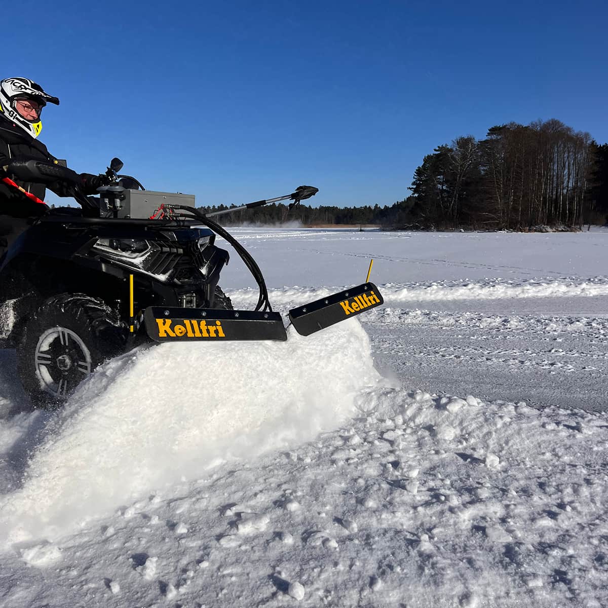 ATV-Nivelaura 150 cm hydraulikoneikolla ja sylinterillä