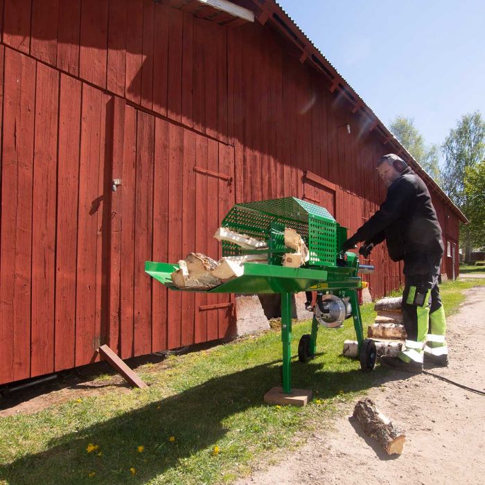 Halkaisukone, sähkökäyttöinen, 7 tonnia, 70 cm