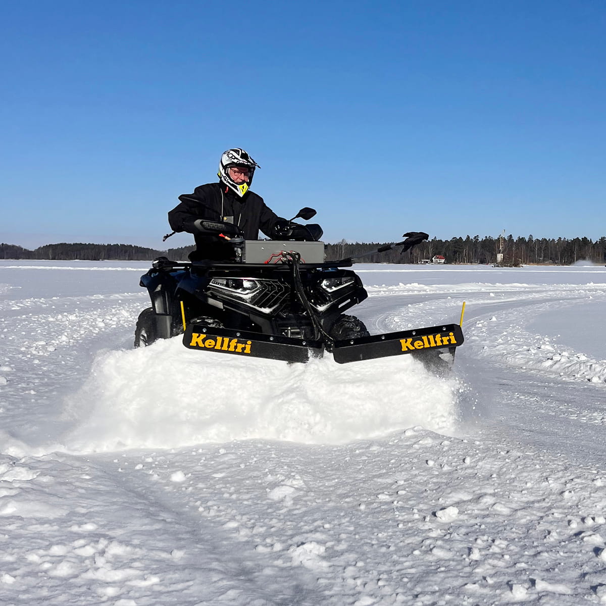 ATV-Nivelaura 150 cm hydraulikoneikolla ja sylinterillä