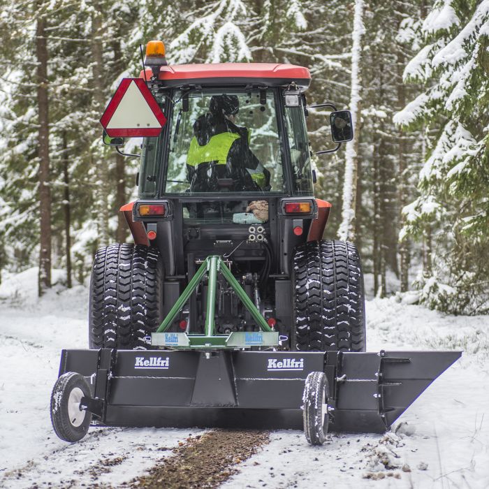 Takalana 2,1 m, sis. pyörät