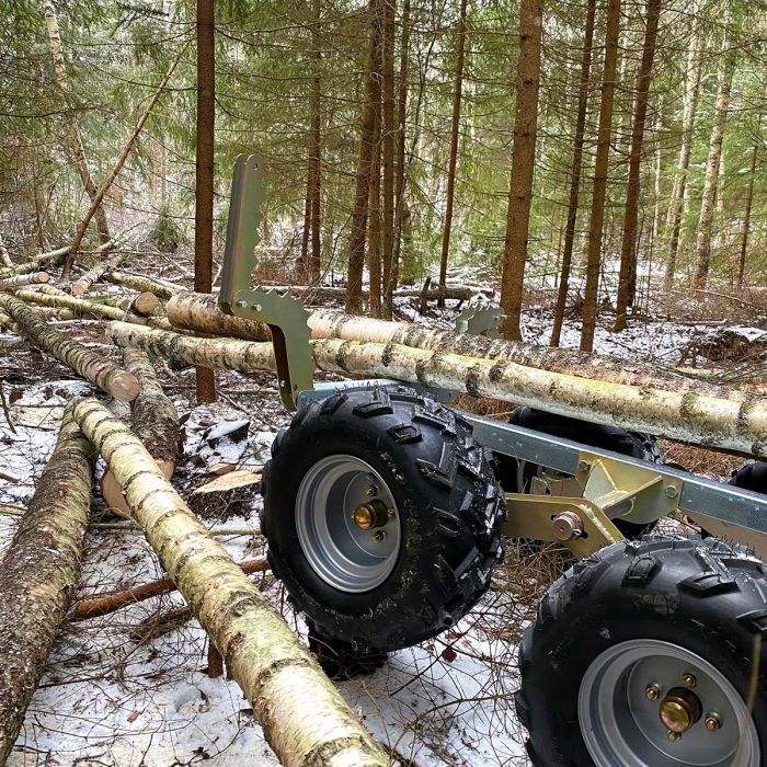 Kippi- ja metsävaunu ATV PRO, Tower2+