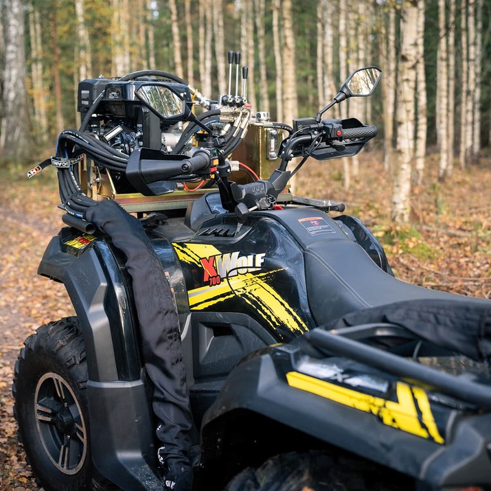 Metsävaunu ATV FT36-2T