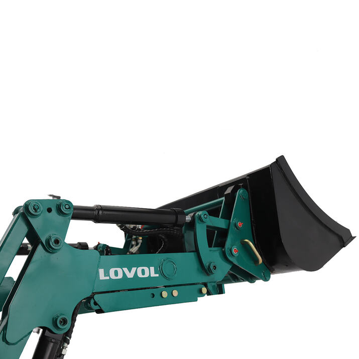 Kompaktitraktori Lovol 25 hv etukuormaajalla, ilman ohjaamoa 