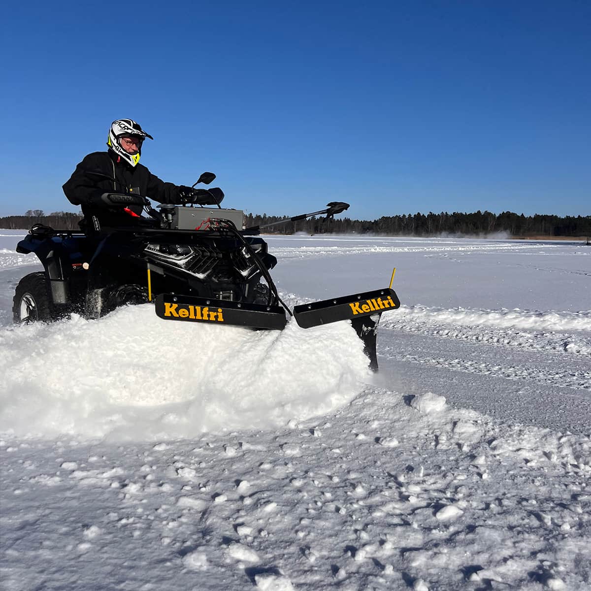 ATV-Nivelaura 150 cm hydraulikoneikolla ja sylinterillä