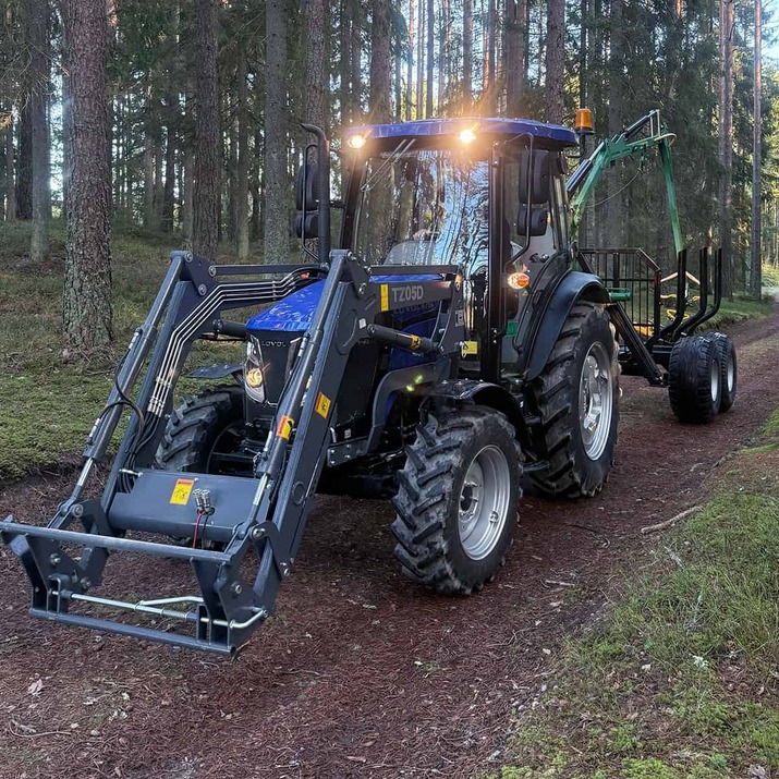 6 tonnin metsävaunu, paketti 2