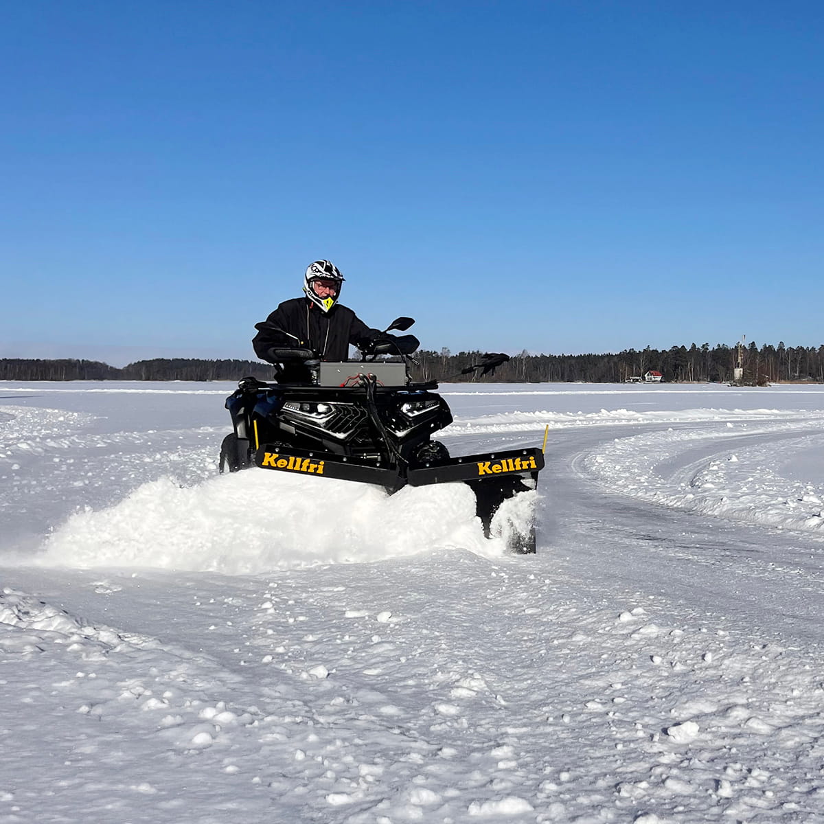 ATV-Nivelaura 150 cm hydraulikoneikolla ja sylinterillä