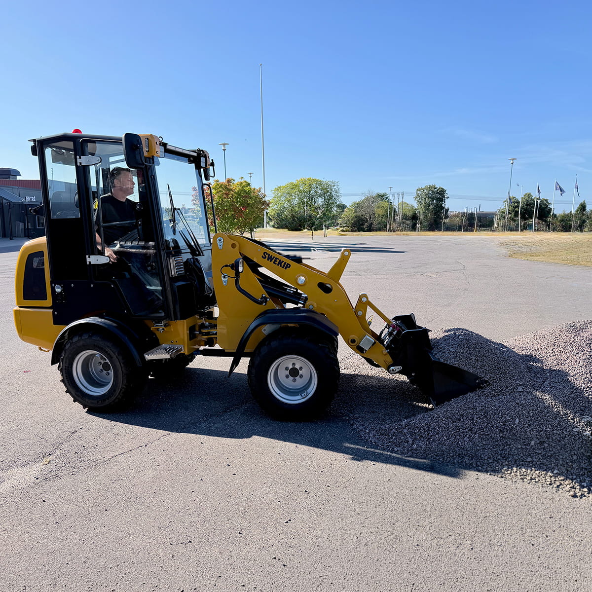 Pyöräkuormaaja Swekip 1550 Electric