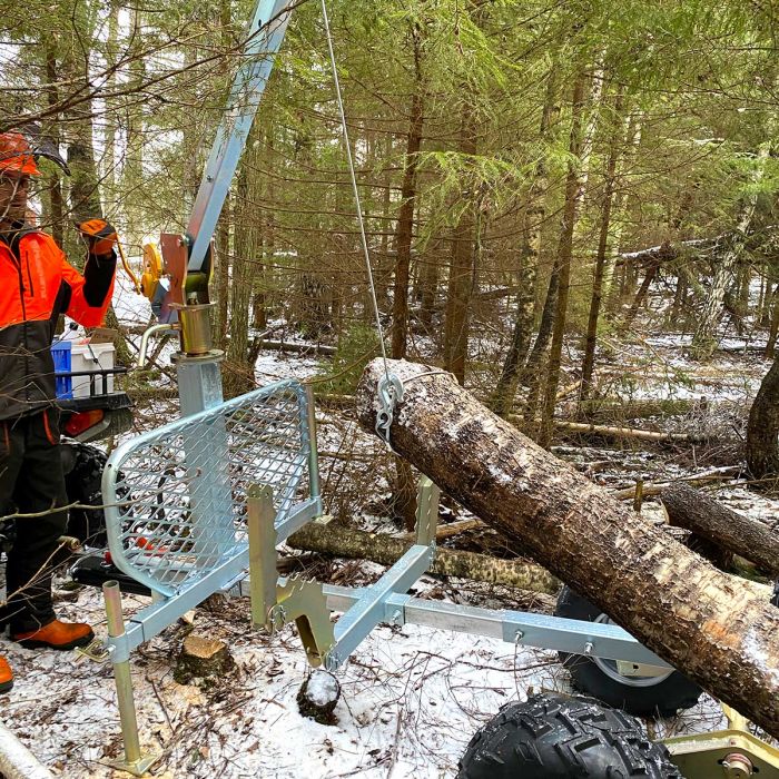 Kippi- ja metsävaunu ATV PRO, Tower2+