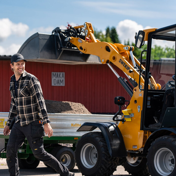 Pyöräkuormaaja Swekip 1550 Stage V