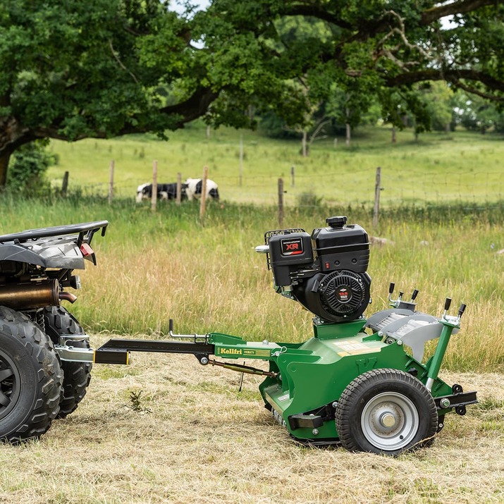 ATV-leikkuri luukulla ja sähköstartilla 1,5 m, Briggs and Stratton 13,5 hv 