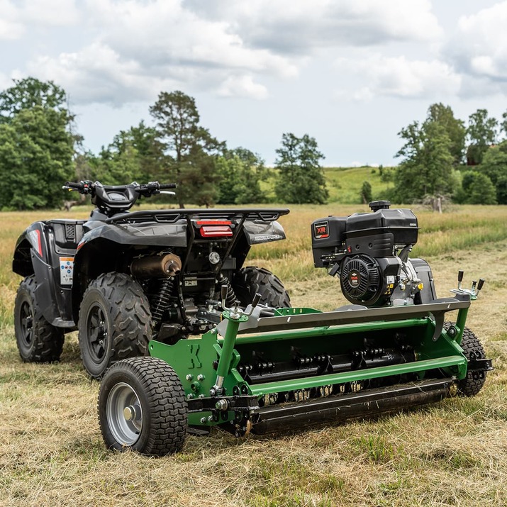 ATV-leikkuri luukulla ja sähköstartilla 1,5 m, Briggs and Stratton 13,5 hv 