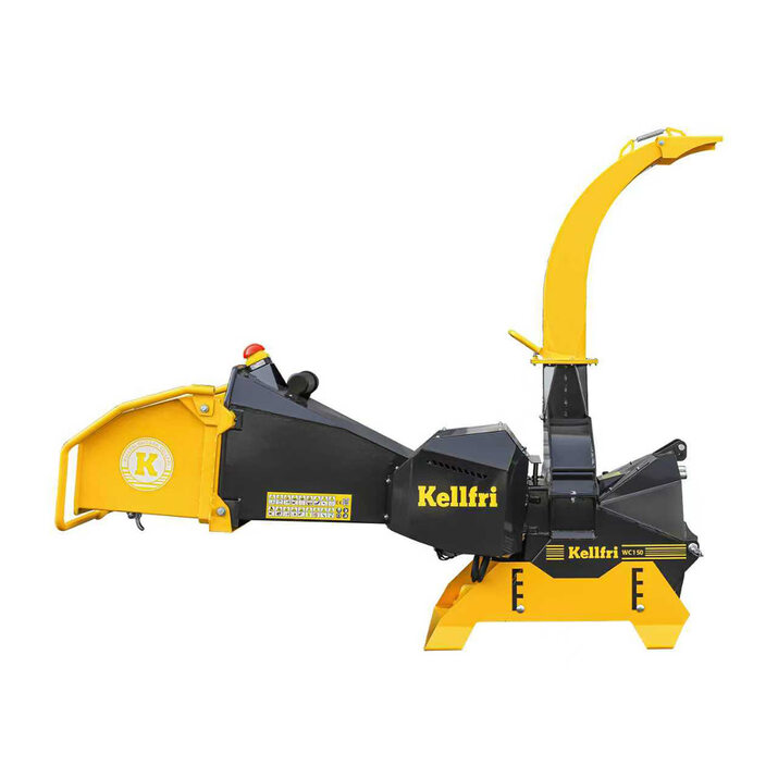 Haketin 150, jossa on hydraulinen syöttö